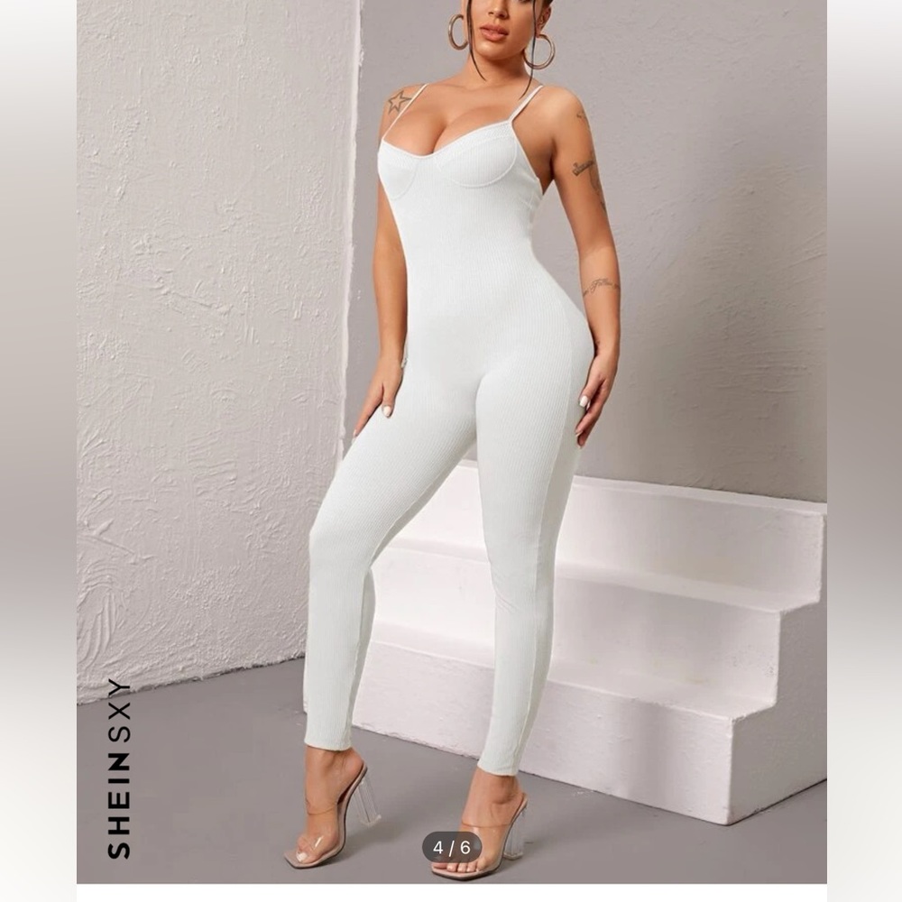 White jumpsuit